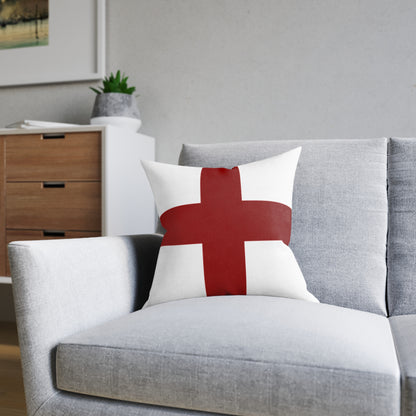 British Pride: Cozy England Flag Pillow