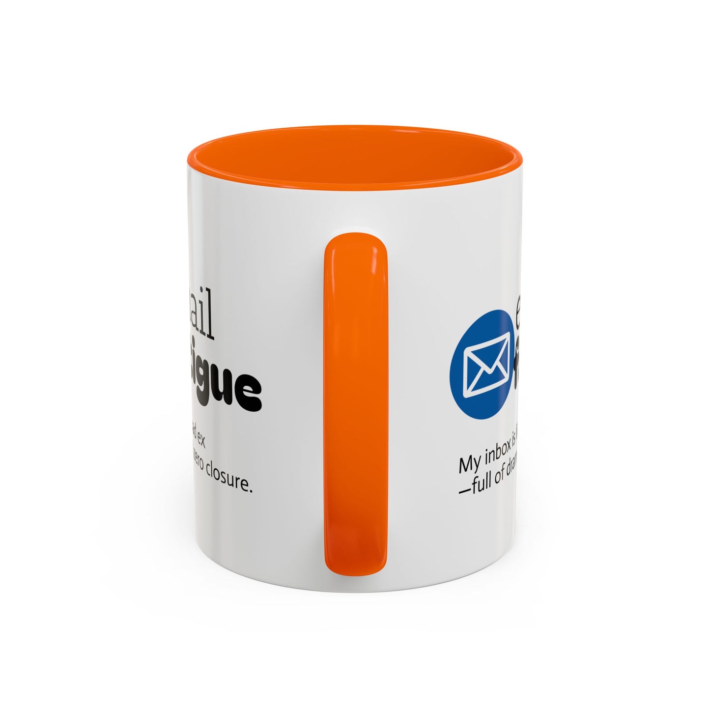 Email Fatigue Office Coffee Mug