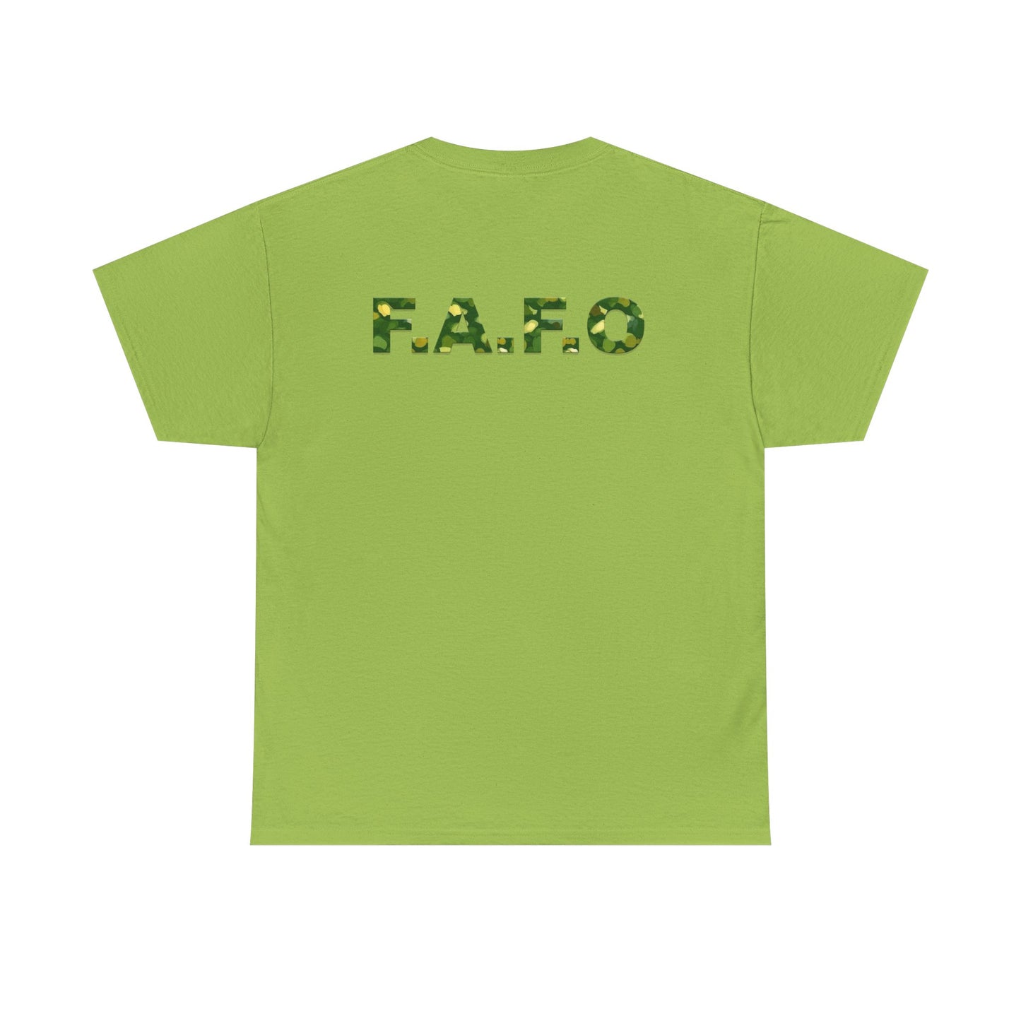 Camo F.A.F.O. Unisex Heavy Cotton Tee