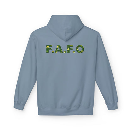 Camo F.A.F.O. Unisex Fleece Hoodie