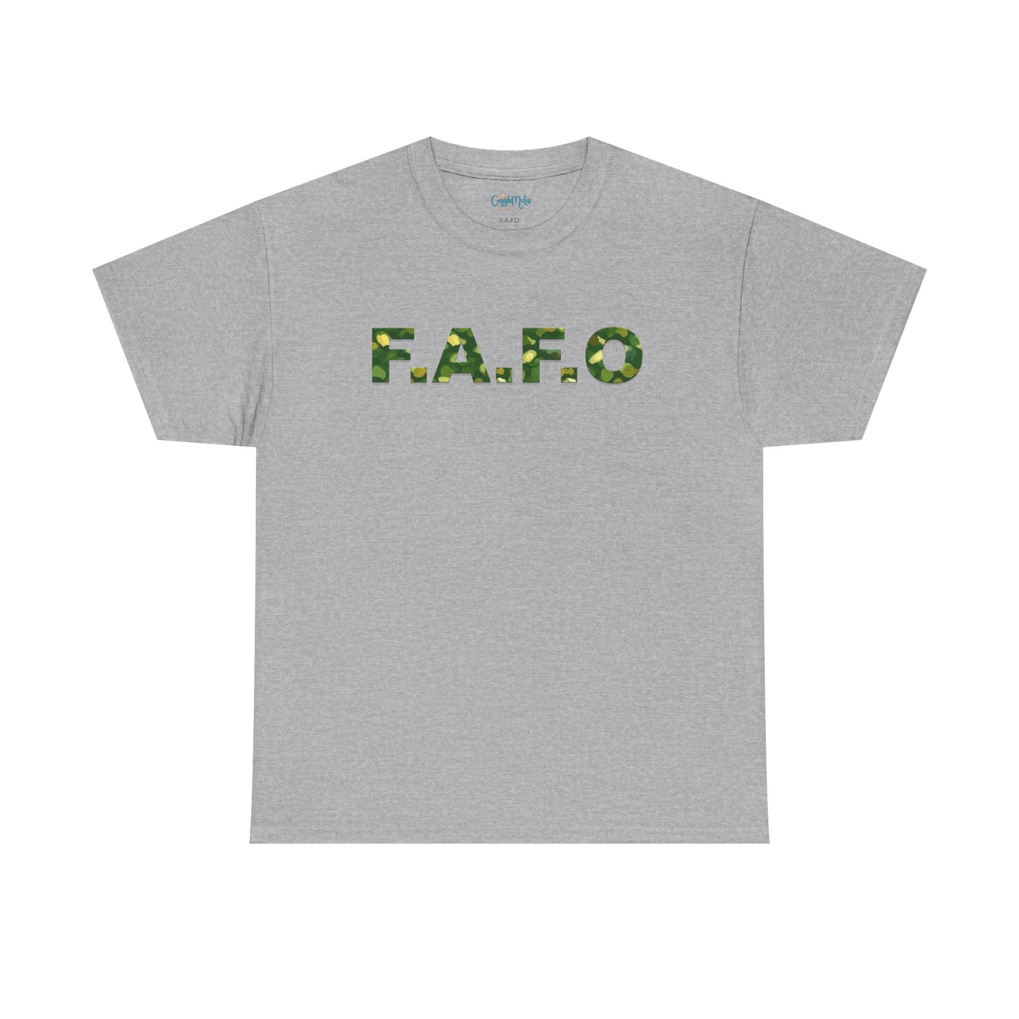 Camo F.A.F.O. Unisex Heavy Cotton Tee