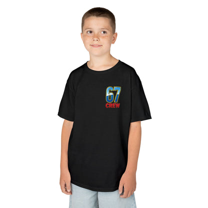 Gen Z: Kids Heavy Cotton Tee - Fun Crew 67 Design with hands