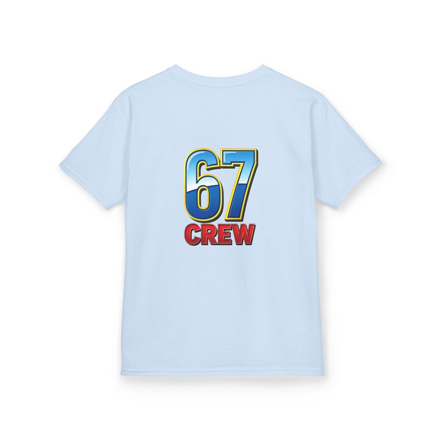 Gen Z: Kids Heavy Cotton Tee - Fun Crew 67 Design with hands