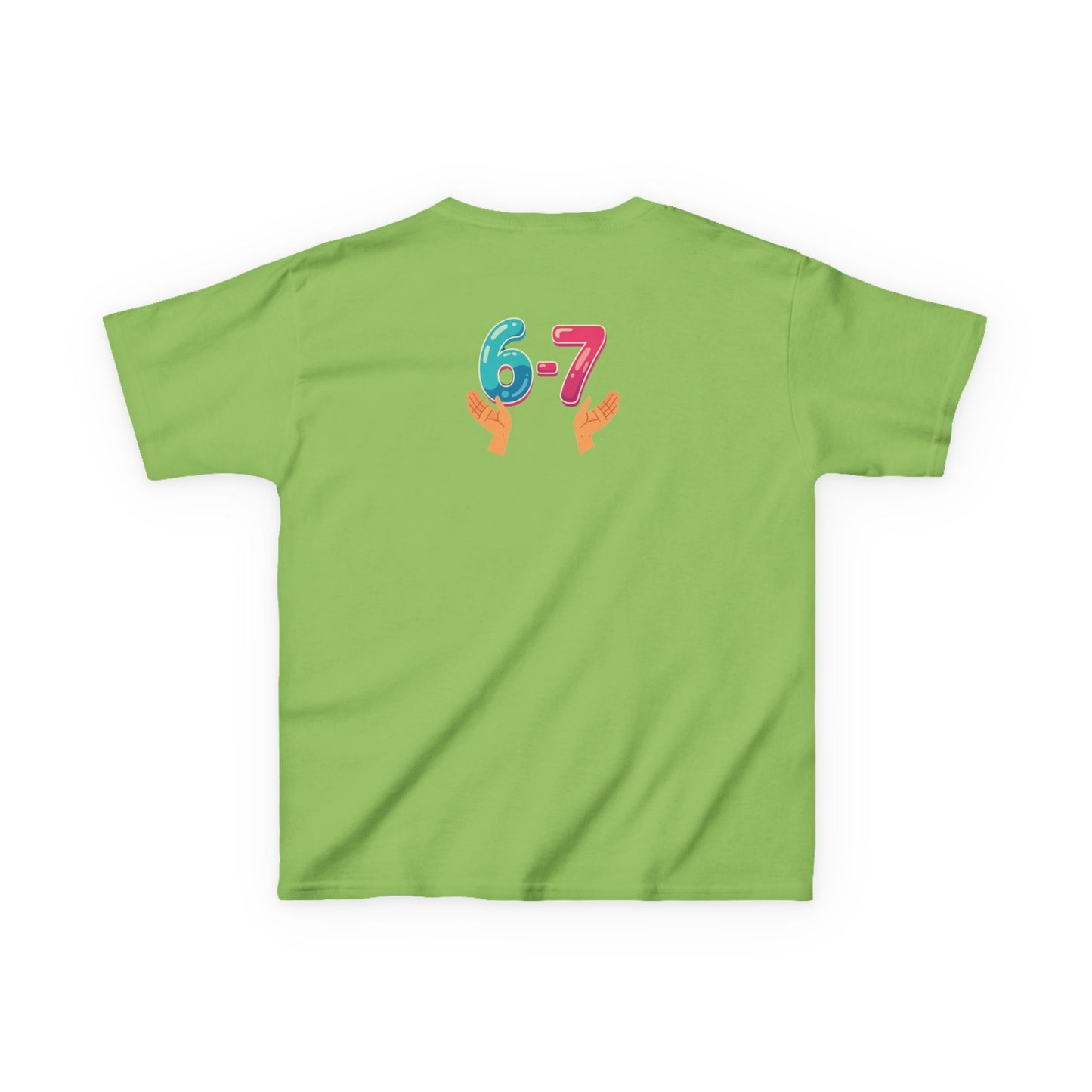 Gen Z: Kids Heavy Cotton Tee - Fun Crew 67 Design