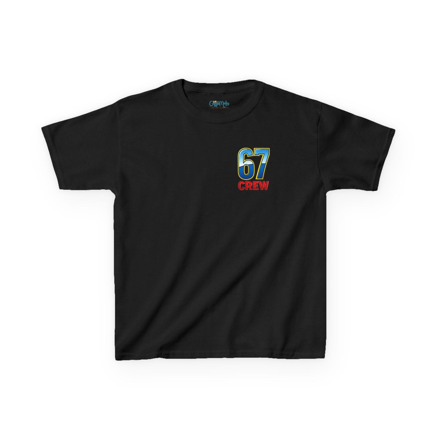 Gen Z: Kids Heavy Cotton Tee - Fun Crew 67 Design with hands