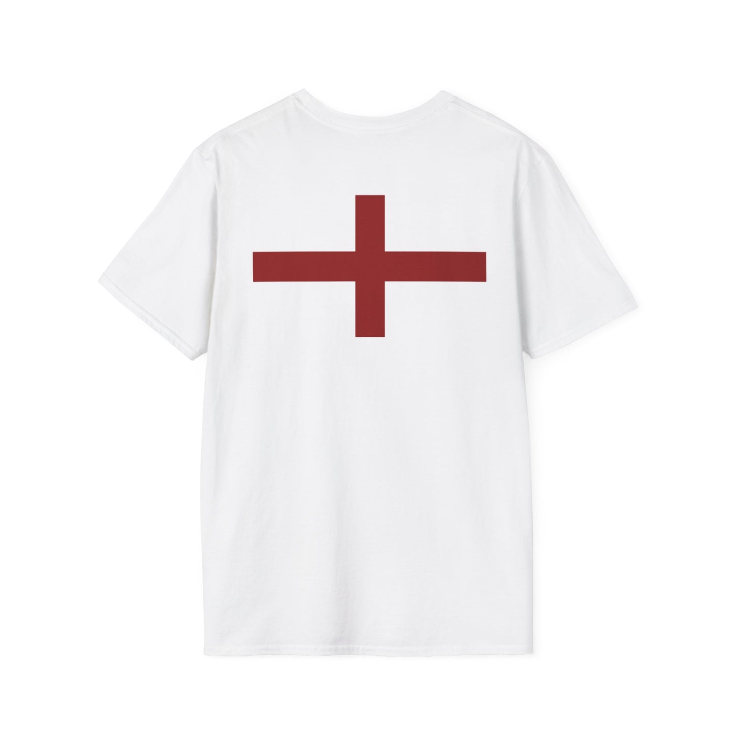 British Pride: Unisex T-Shirt with Red Cross Design