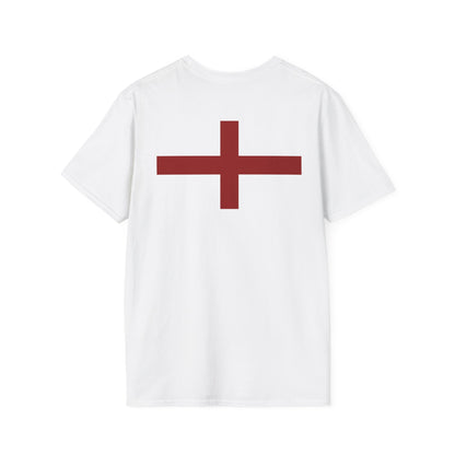 British Pride: Unisex T-Shirt with Red Cross Design