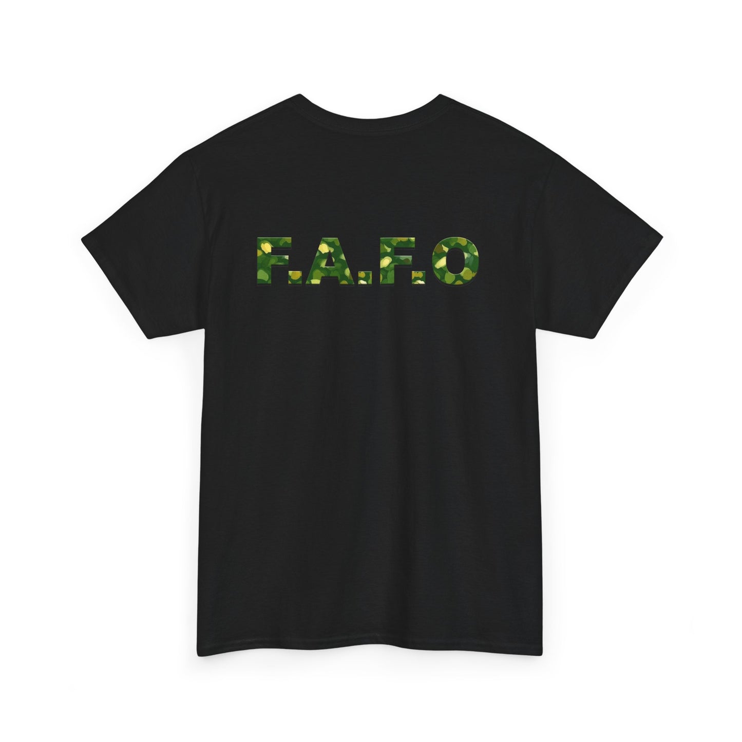 Camo F.A.F.O. Unisex Heavy Cotton Tee