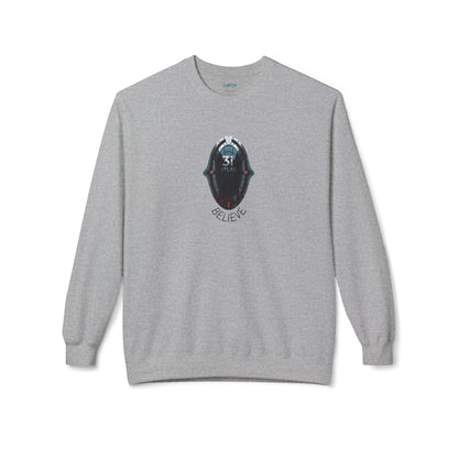 Alien Wear: Believe Crewneck Sweatshirt 3i Atlas Edition