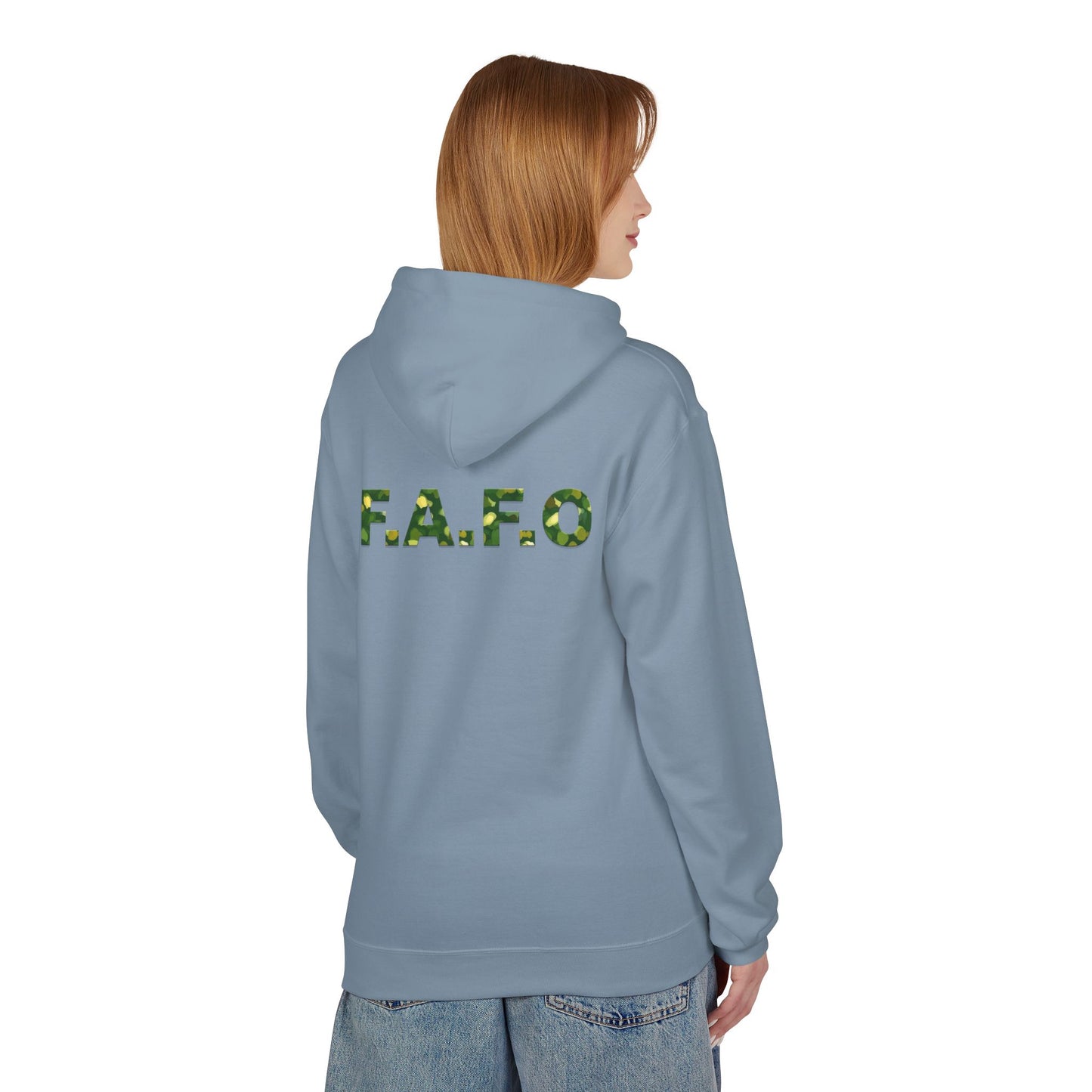 Camo F.A.F.O. Unisex Fleece Hoodie
