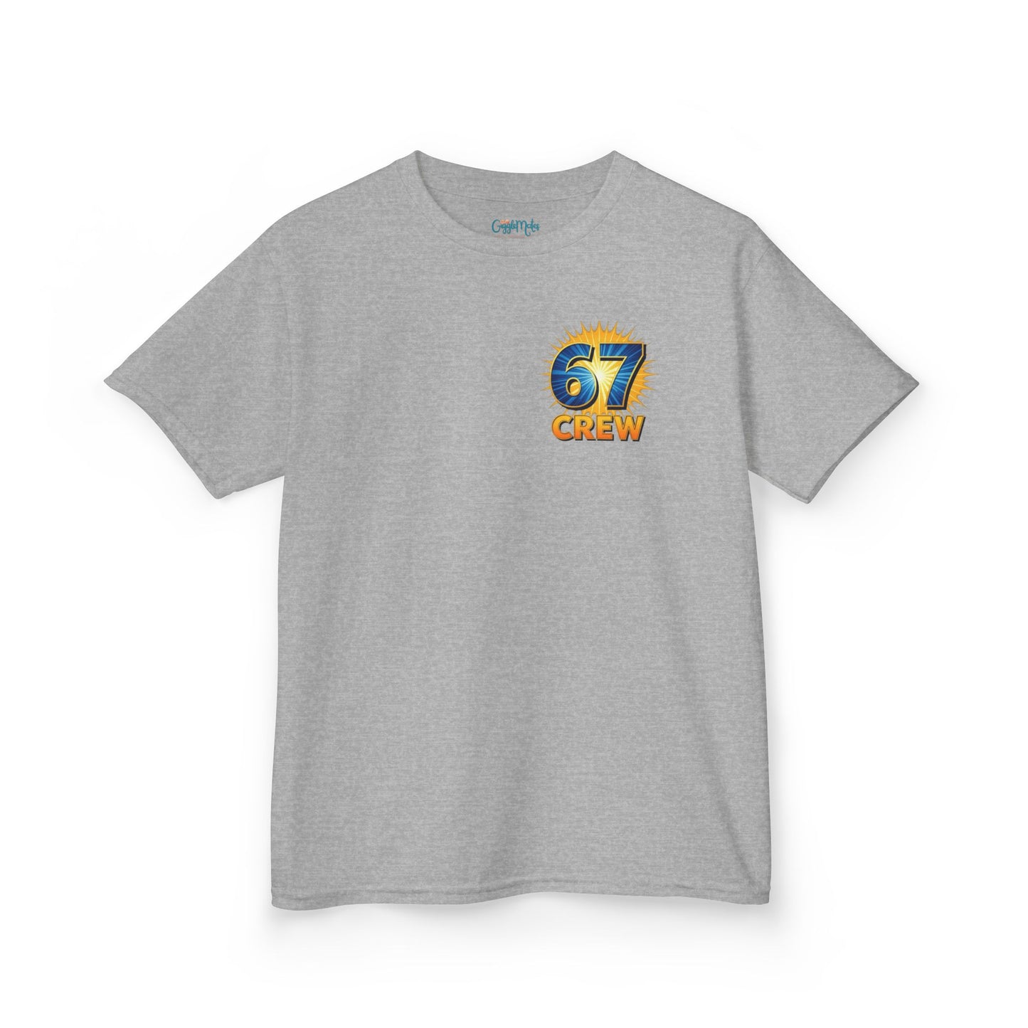 Gen Z: Kids Heavy Cotton Tee - Fun Crew 67 Design
