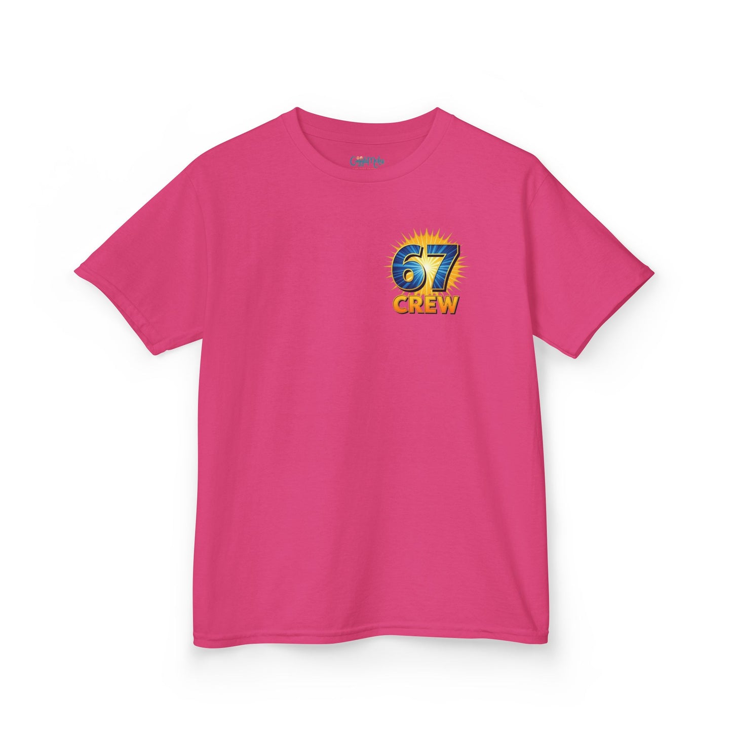 Gen Z: Kids Heavy Cotton Tee - Fun Crew 67 Design