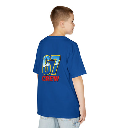 Gen Z: Kids Heavy Cotton Tee - Fun Crew 67 Design with hands