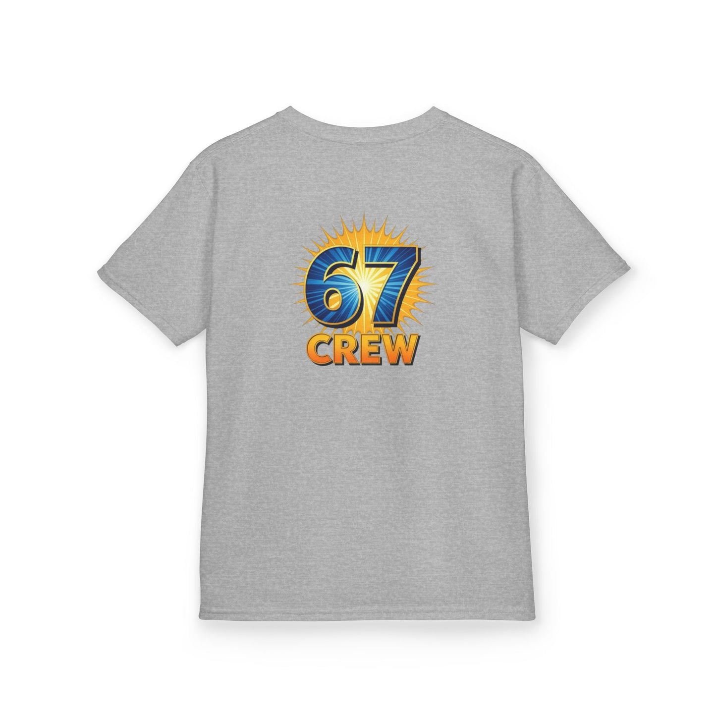 Gen Z: Kids Heavy Cotton Tee - Fun Crew 67 Design