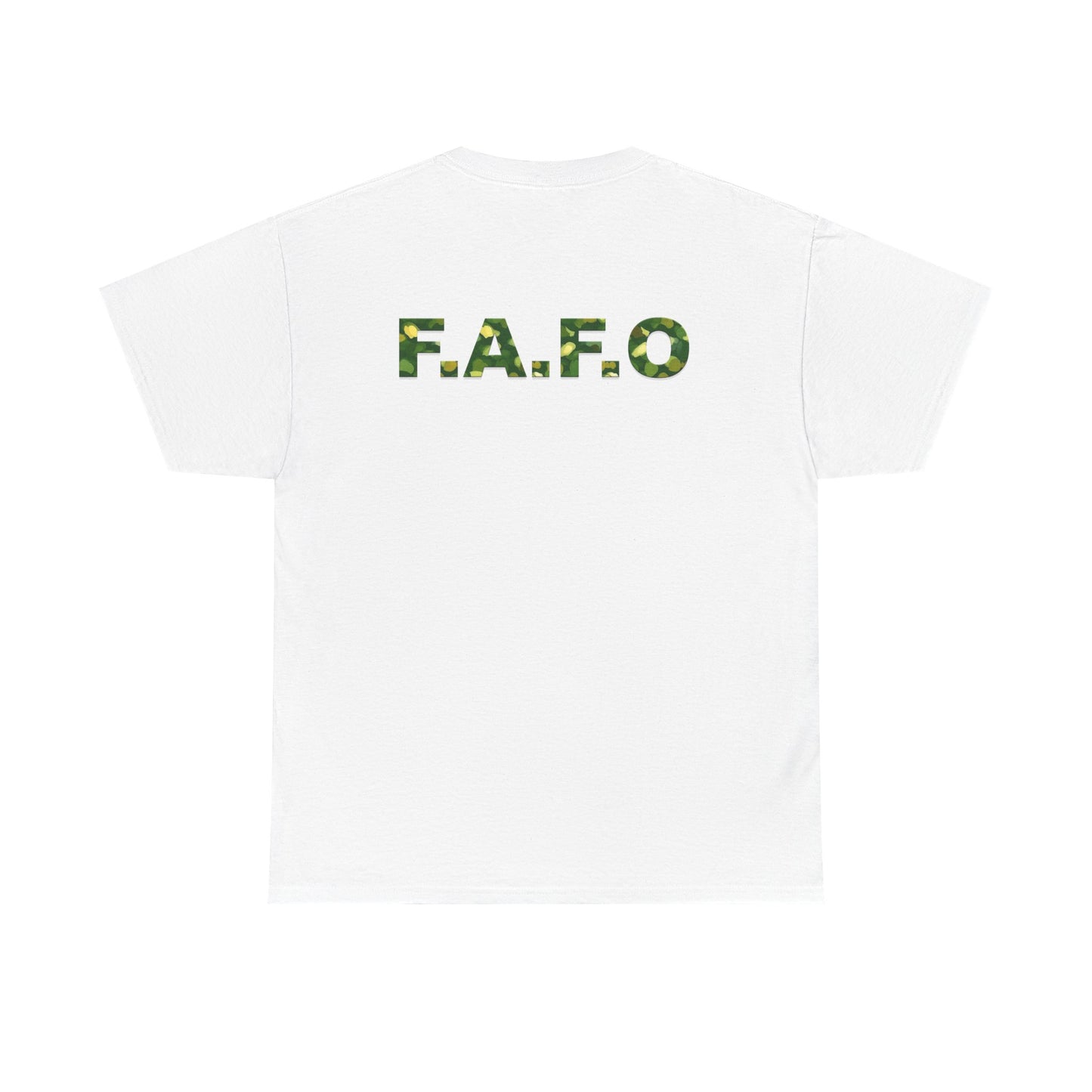 Camo F.A.F.O. Unisex Heavy Cotton Tee