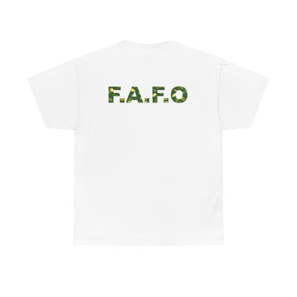Camo F.A.F.O. Unisex Heavy Cotton Tee
