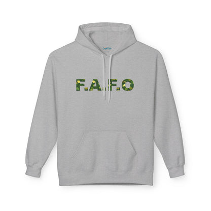 Camo F.A.F.O. Unisex Fleece Hoodie