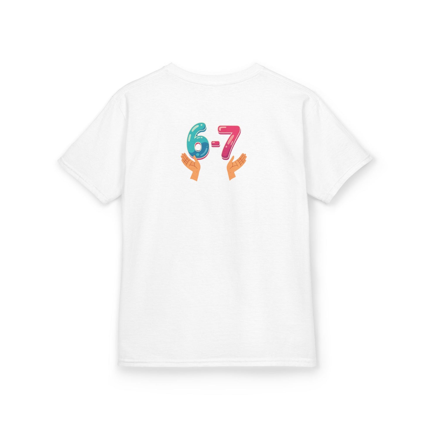 Gen Z: Kids Heavy Cotton Tee - Fun Crew 67 Design