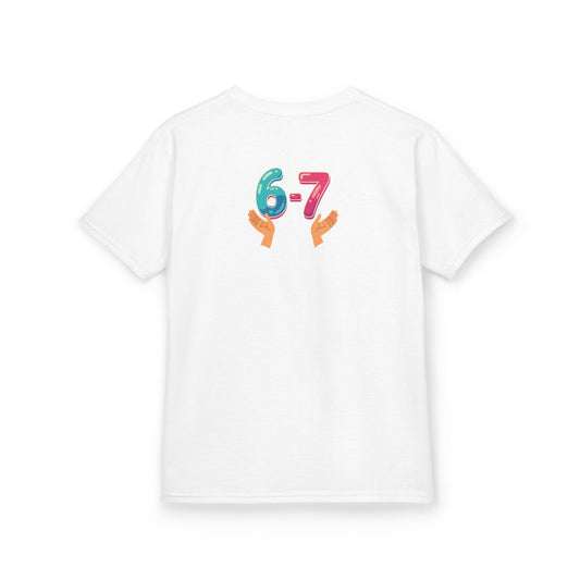 Gen Z: Kids Heavy Cotton Tee - Fun Crew 67 Design
