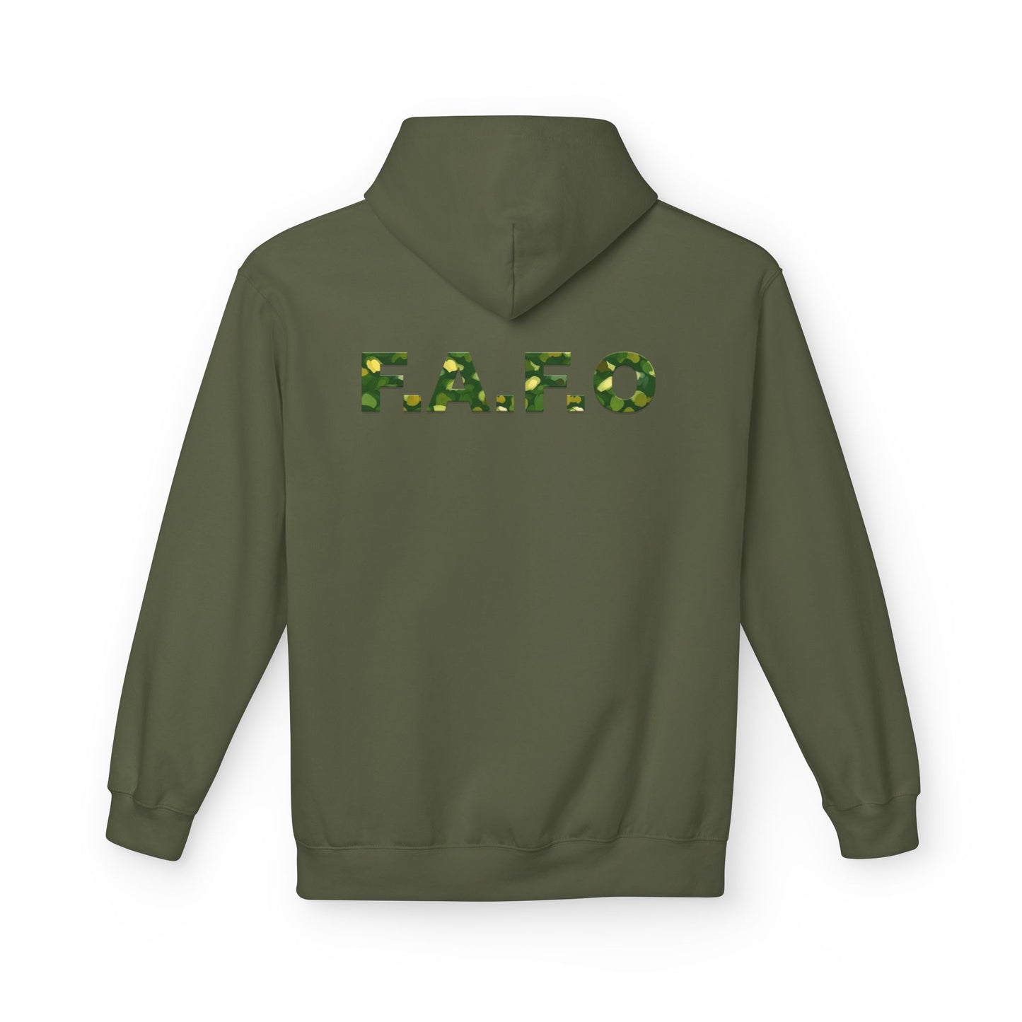 Camo F.A.F.O. Unisex Fleece Hoodie