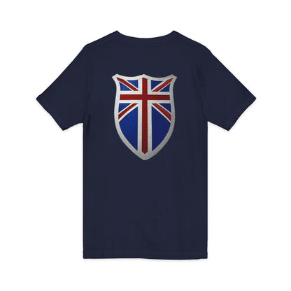 British Pride: Patriotic V-Neck T-Shirt, Union Jack Tee
