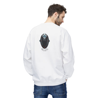 Alien Wear: Believe Crewneck Sweatshirt 3i Atlas Edition