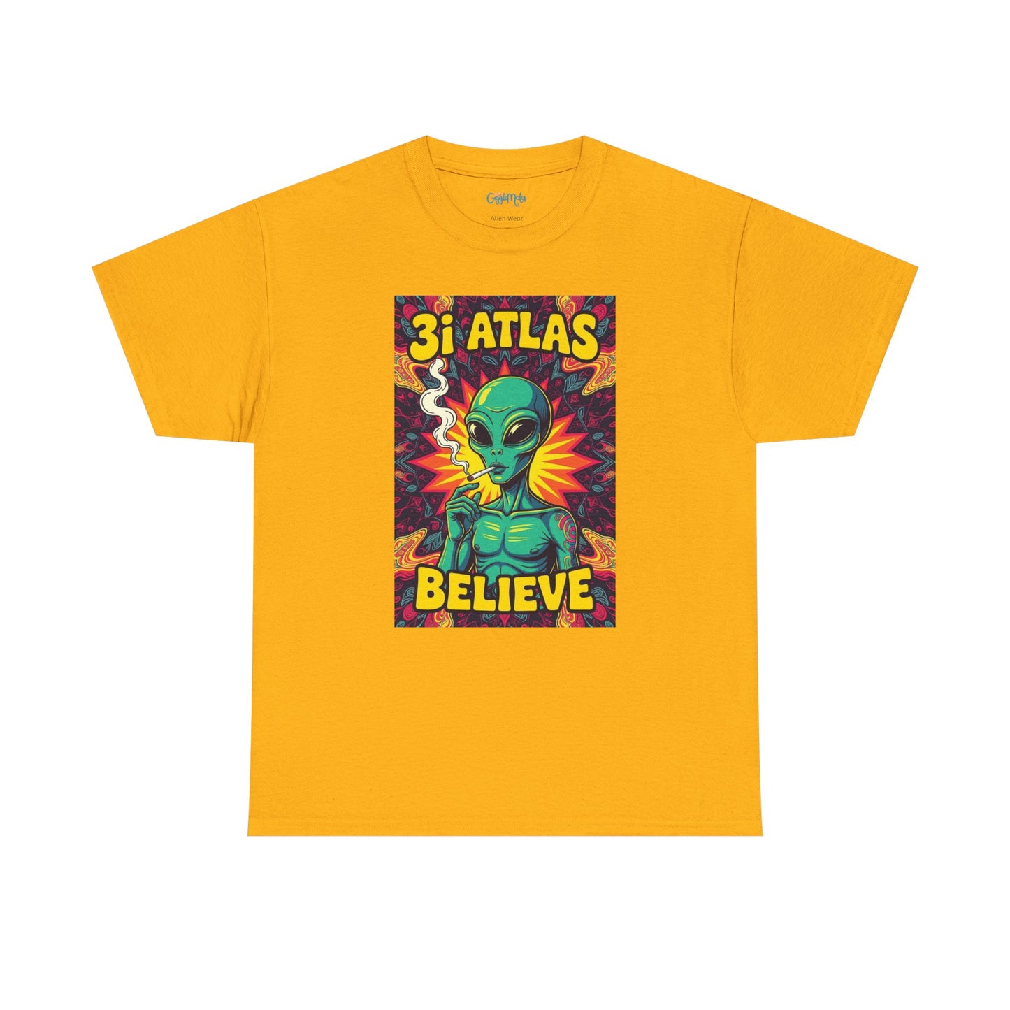 Alien Wear Themed Unisex Heavy Cotton Tee