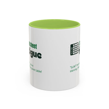 Spreadsheet Fatigue Coffee Mug