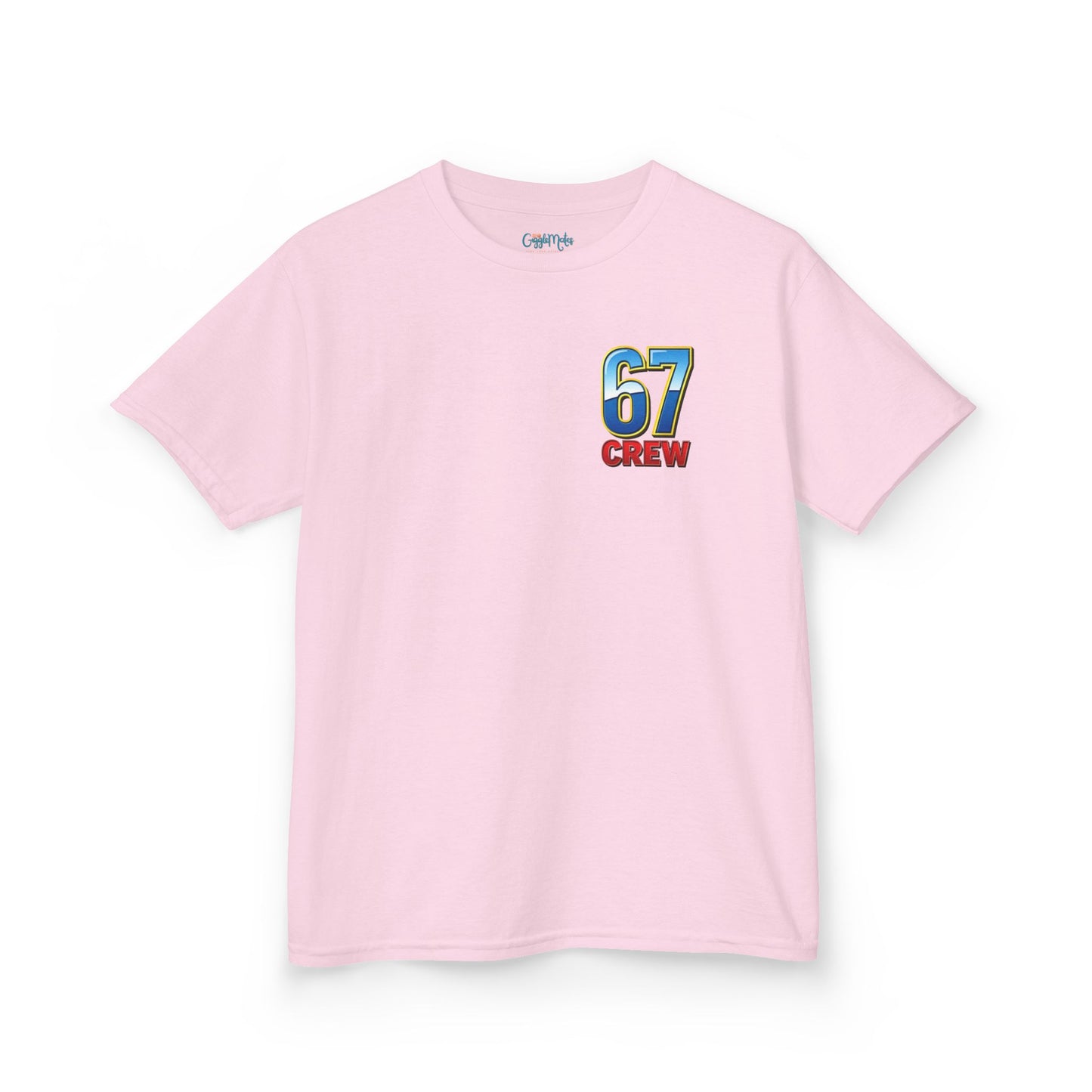 Gen Z: Kids Heavy Cotton Tee - Fun Crew 67 Design with hands