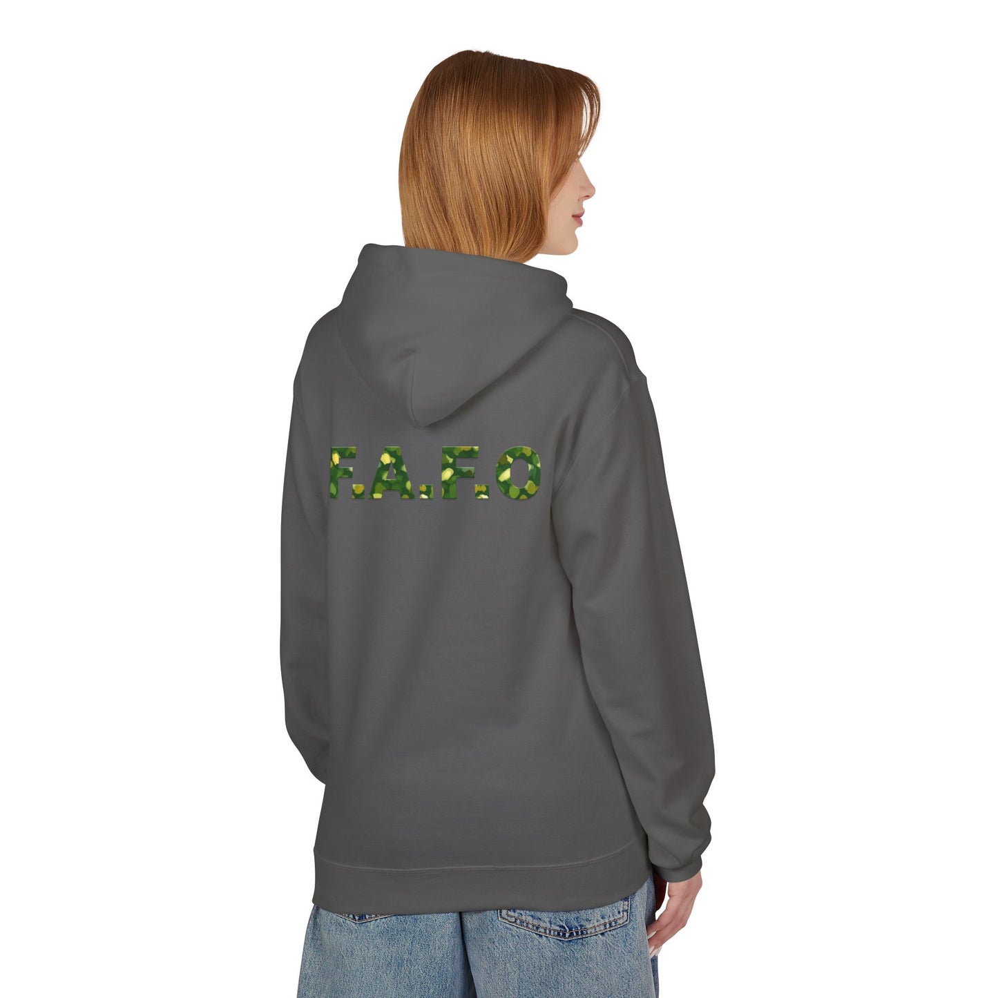 Camo F.A.F.O. Unisex Fleece Hoodie