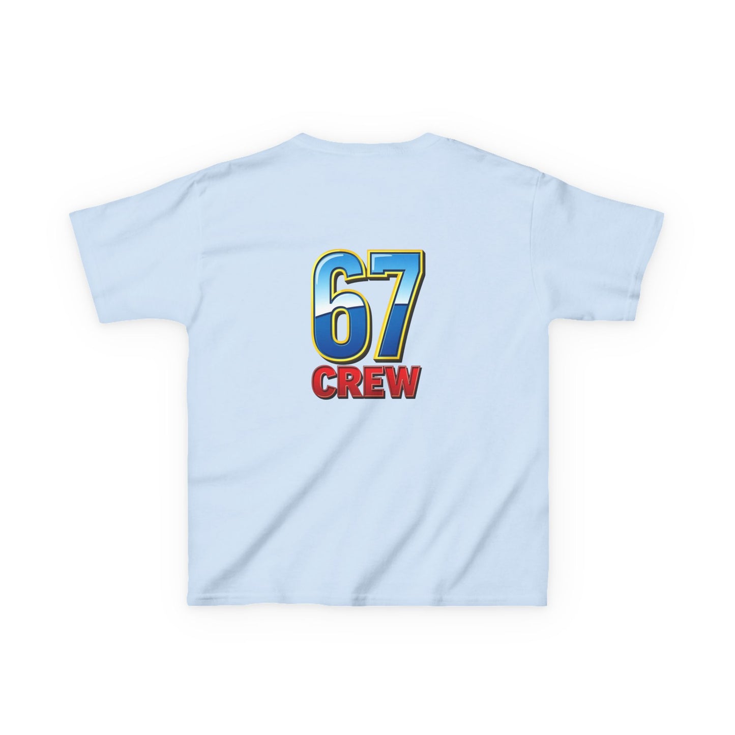 Gen Z: Kids Heavy Cotton Tee - Fun Crew 67 Design with hands