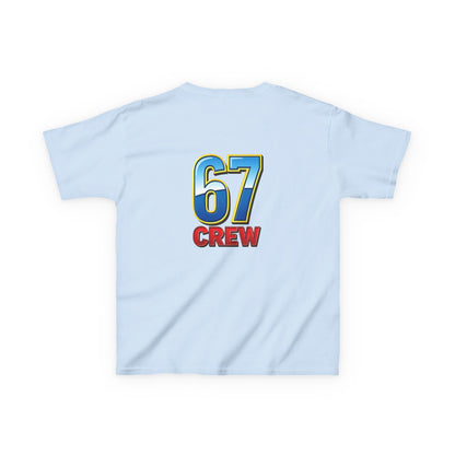 Gen Z: Kids Heavy Cotton Tee - Fun Crew 67 Design with hands