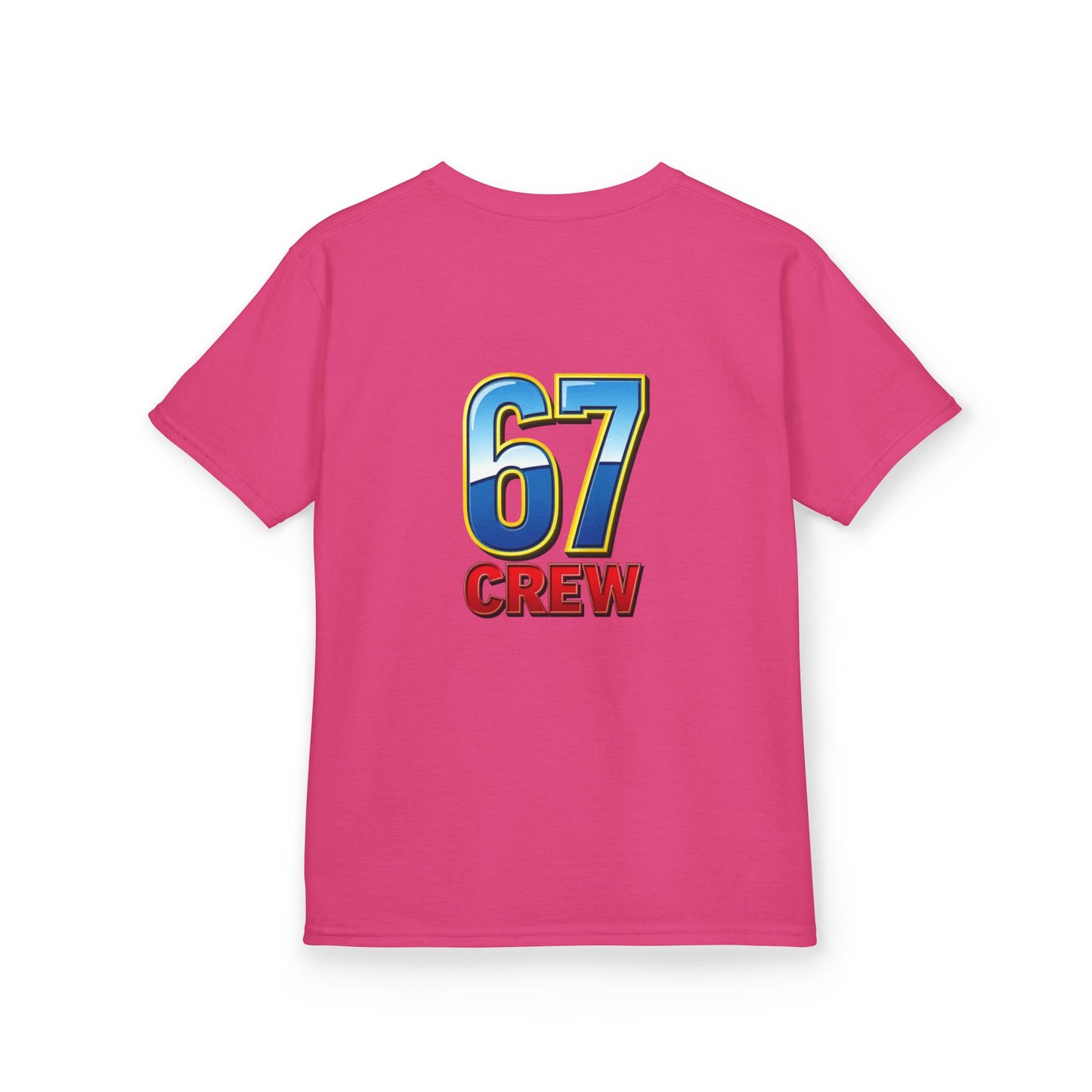 Gen Z: Kids Heavy Cotton Tee - Fun Crew 67 Design with hands
