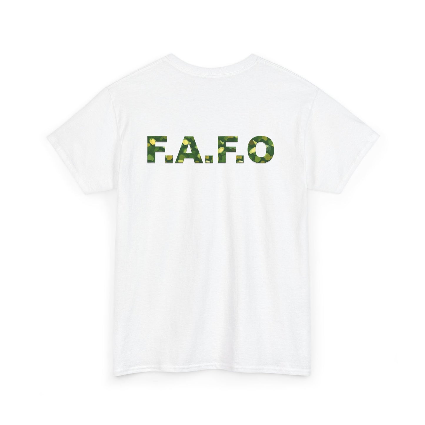 Camo F.A.F.O. Unisex Heavy Cotton Tee