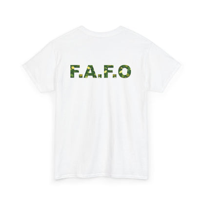 Camo F.A.F.O. Unisex Heavy Cotton Tee