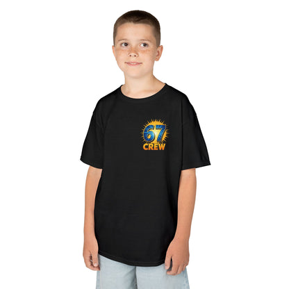 Gen Z: Kids Heavy Cotton Tee - Fun Crew 67 Design