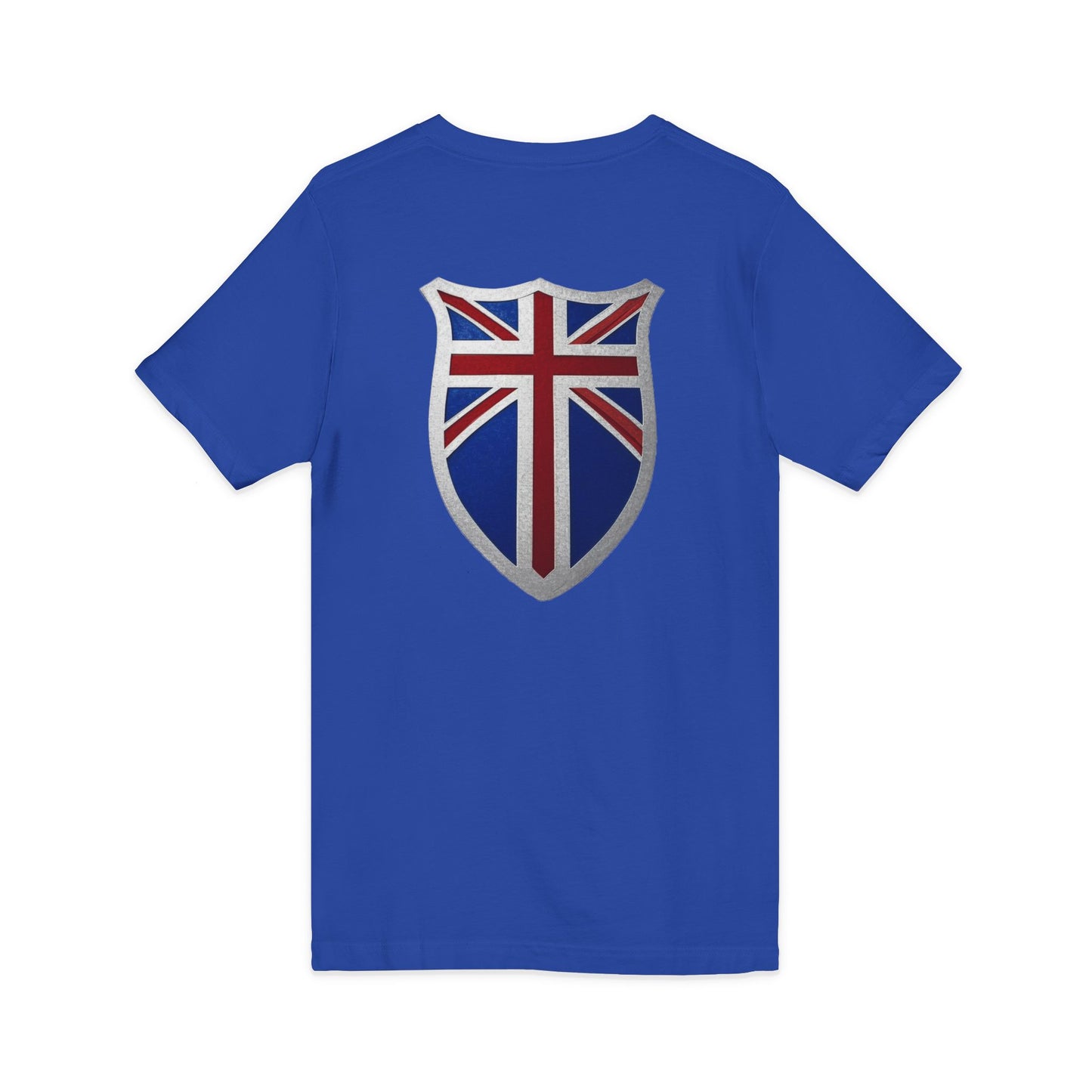 British Pride: Patriotic V-Neck T-Shirt, Union Jack Tee