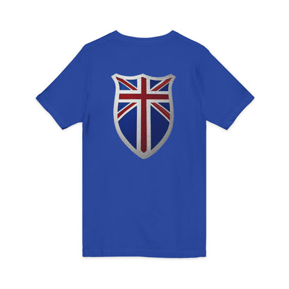 British Pride: Patriotic V-Neck T-Shirt, Union Jack Tee