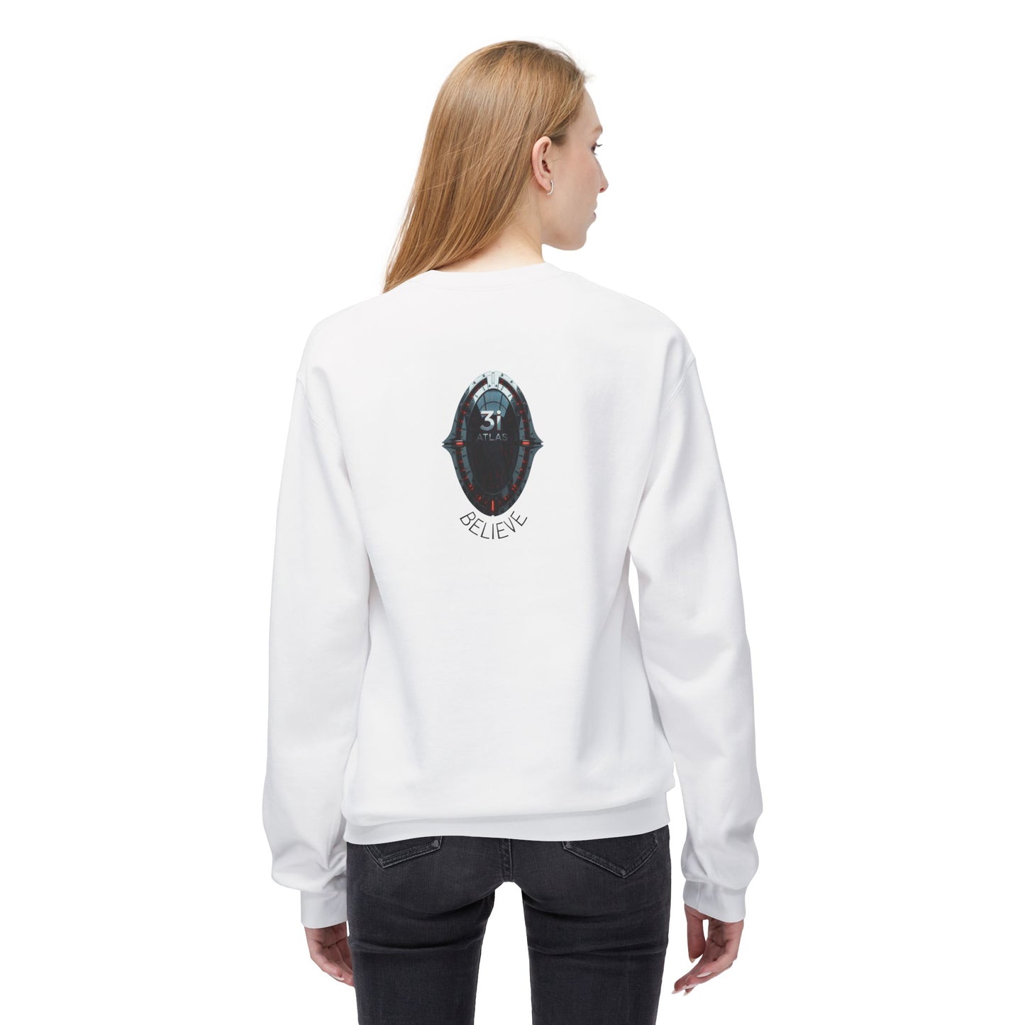 Alien Wear: Believe Crewneck Sweatshirt 3i Atlas Edition