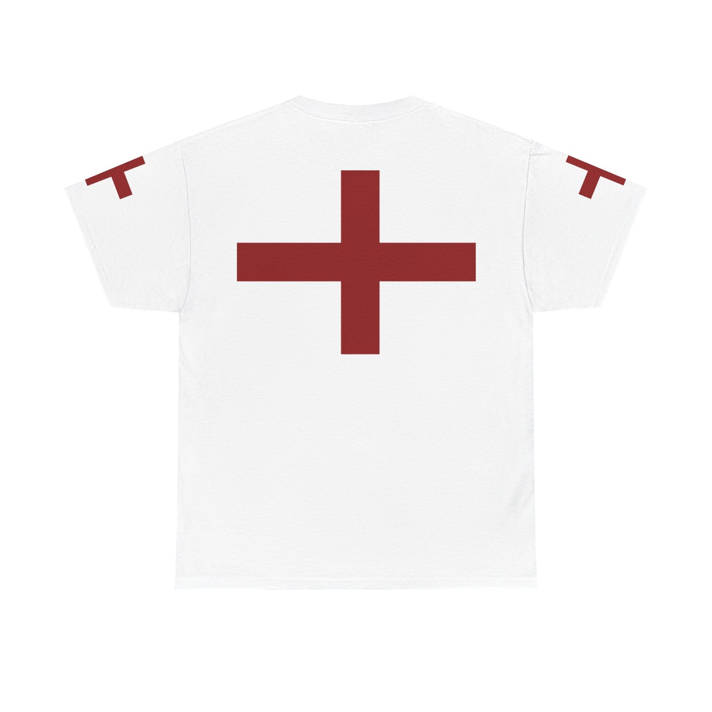 British Pride: Red Cross Unisex Heavy Cotton Tee