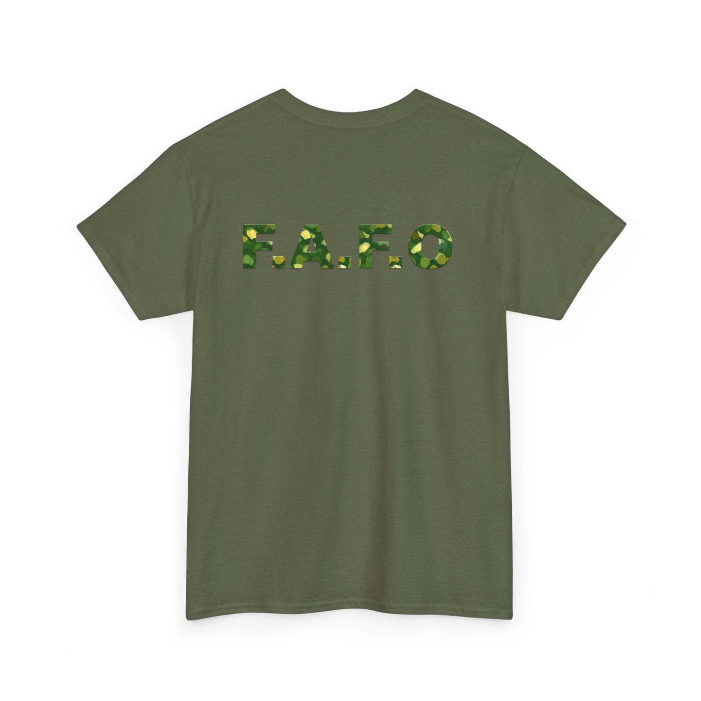 Camo F.A.F.O. Unisex Heavy Cotton Tee