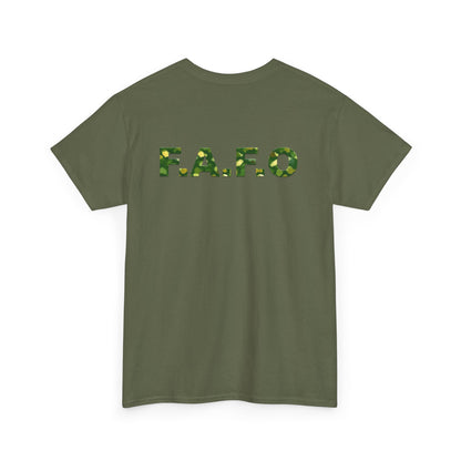 Camo F.A.F.O. Unisex Heavy Cotton Tee