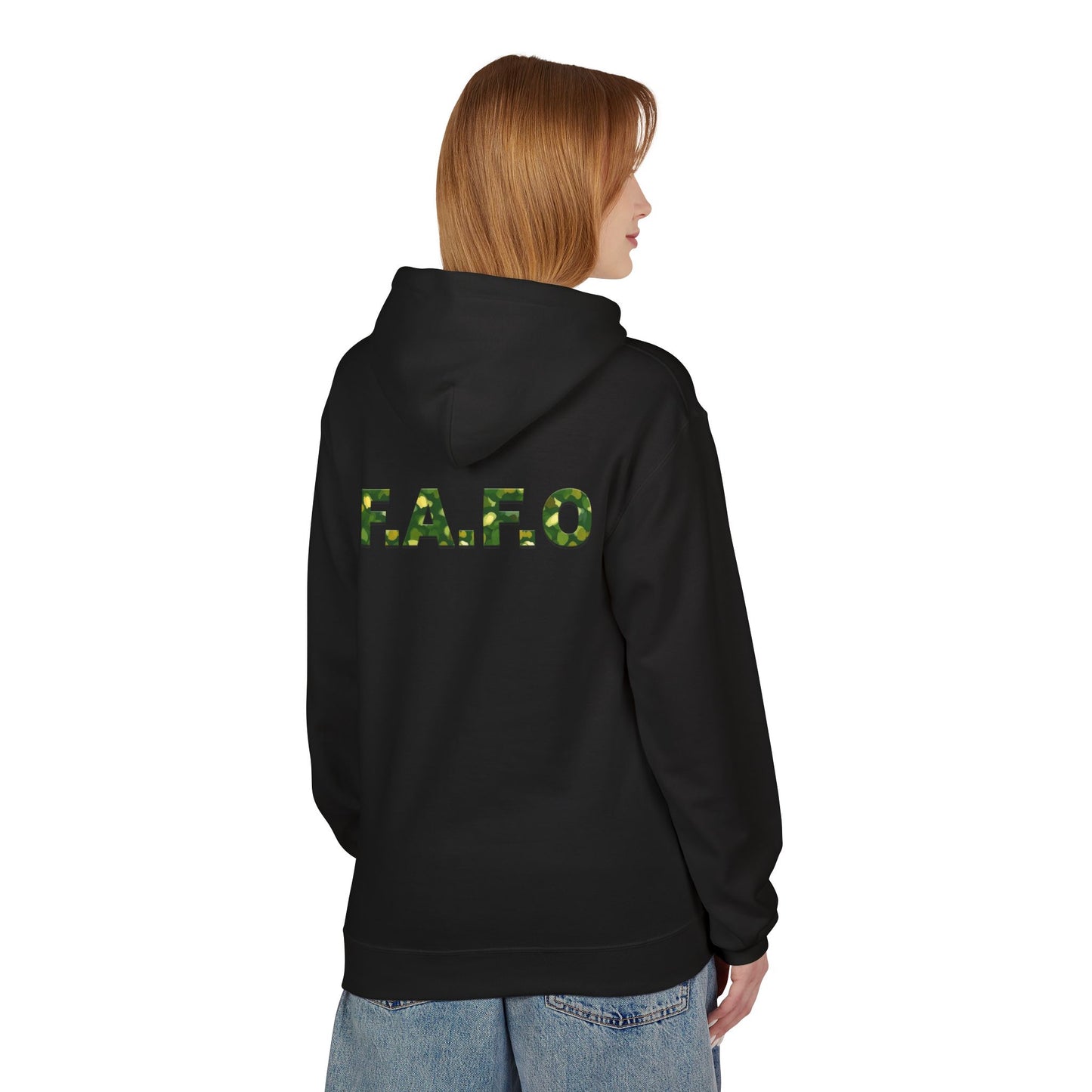 Camo F.A.F.O. Unisex Fleece Hoodie