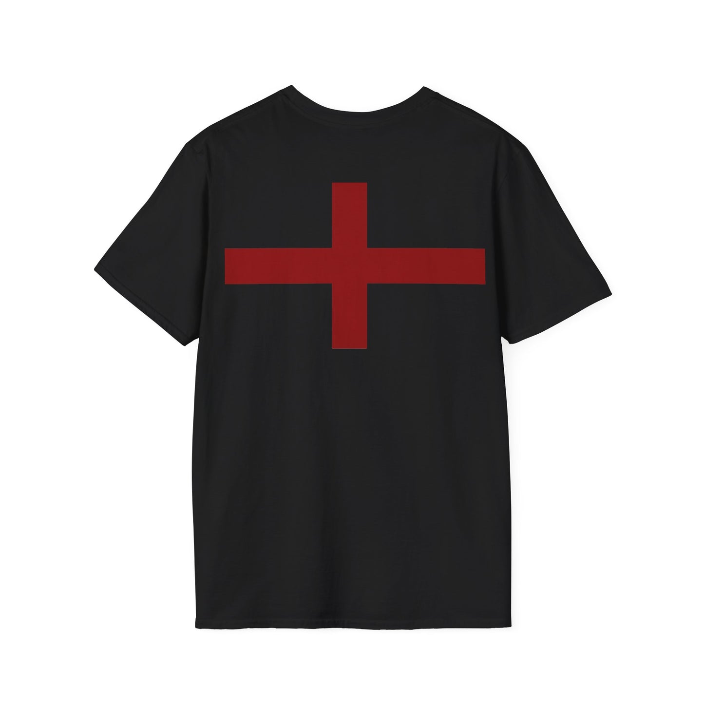 British Pride: Unisex T-Shirt with Bold Red Cross Design