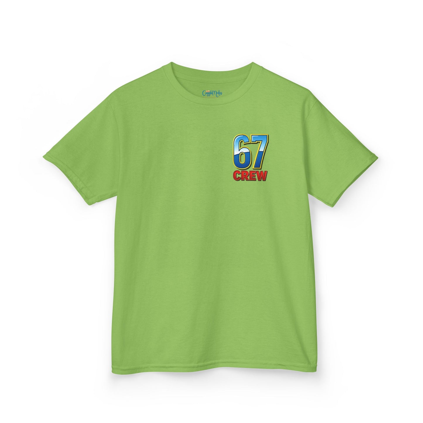 Gen Z: Kids Heavy Cotton Tee - Fun Crew 67 Design with hands