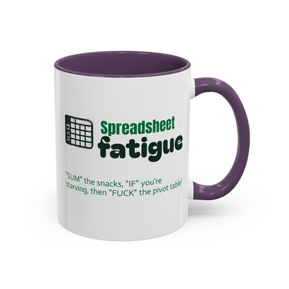 Spreadsheet Fatigue Coffee Mug