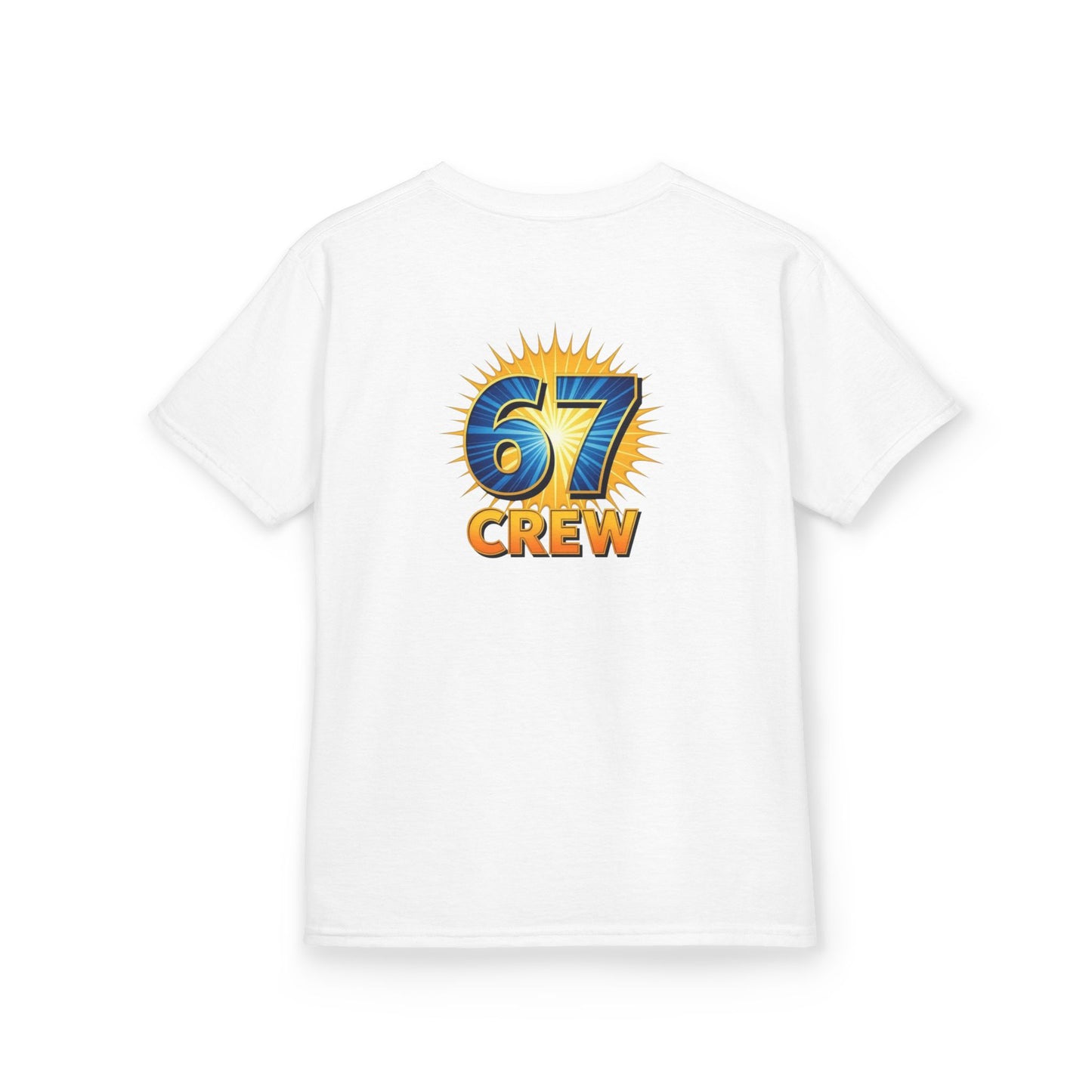 Gen Z: Kids Heavy Cotton Tee - Fun Crew 67 Design